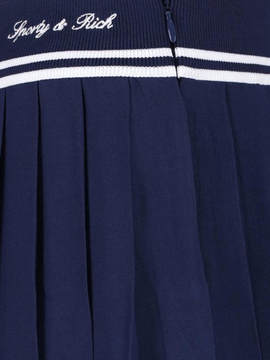 26SS 스포티앤리치 숏 스커트 SK01275326BL106DARK NAVY Blue - SPORTY & RICH