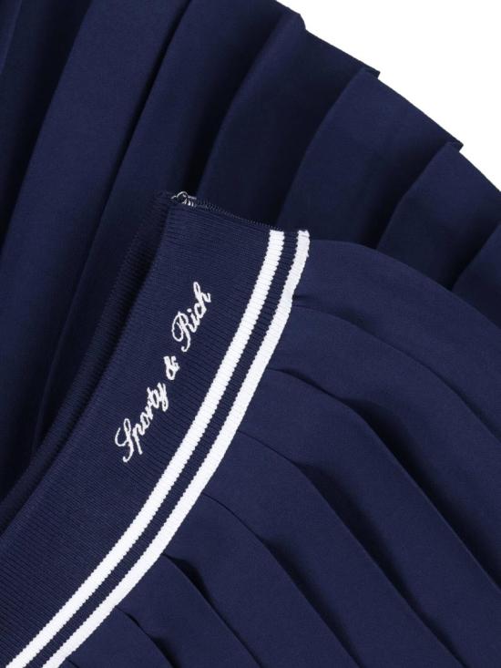 26SS 스포티앤리치 숏 스커트 SK01275326BL106DARK NAVY Blue - SPORTY & RICH