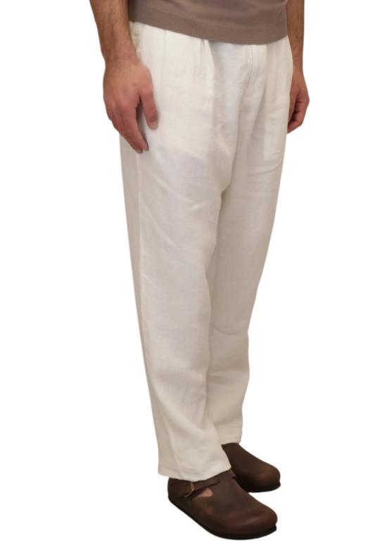 26SS 세인트바쓰 스트레이트 팬츠 HAV000100814L White - MC2 SAINT BARTH