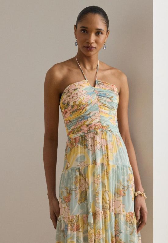 26SS 랄프 로렌 롱 원피스 253P08930001 Neutrals - RALPH LAUREN