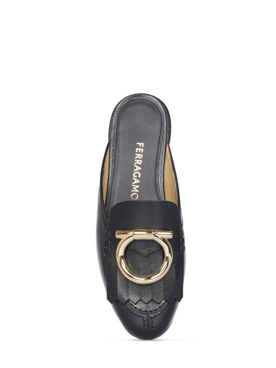 26SS 살바토레 페라가모 뮬/슬리퍼 790493001 Grey - SALVATORE FERRAGAMO