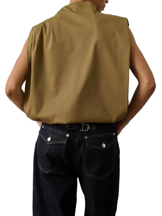 26SS 쉐르 민소매 티셔츠 TSH0737IDRISBEI4726S Brown - SOEUR