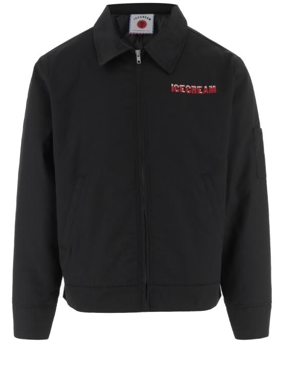 26FW 아이스크림 봄버 자켓 ICOU26204BLACK Black