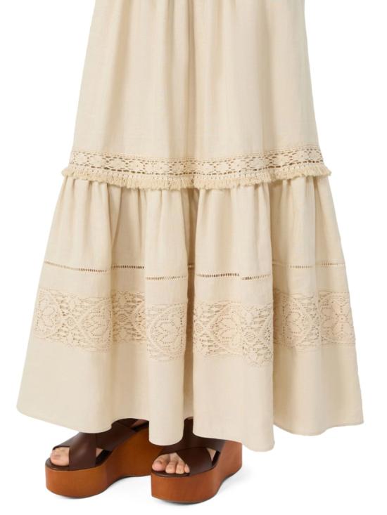 26SS 막스마라 롱 스커트 2615101023600WKIPALLORE006 Neutrals - MAX MARA