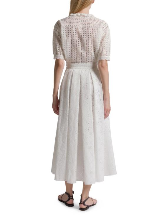 26SS 알베르타 페레티 롱 스커트 011016220002 White - ALBERTA FERRETTI