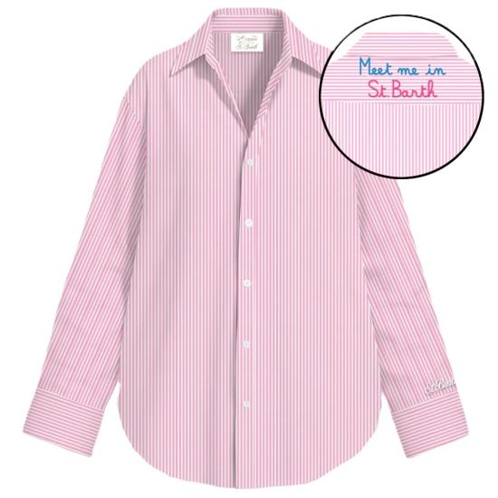 26SS 세인트바쓰 셔츠 CYS000100810L Pink - MC2 SAINT BARTH