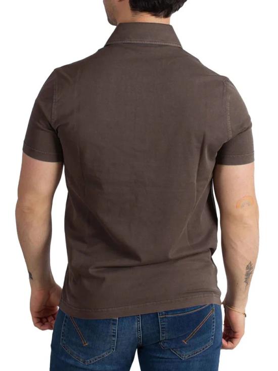 26SS 페이 폴로 티셔츠 NPMB252143TUY1S602 Brown - FAY