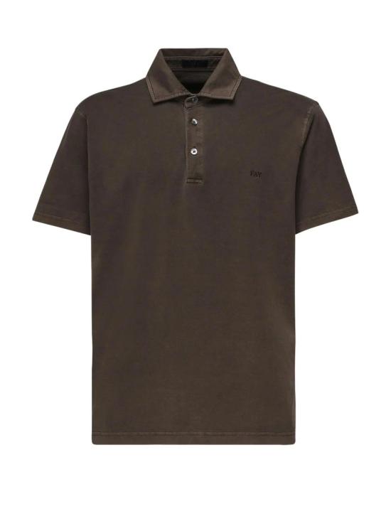 26SS 페이 폴로 티셔츠 NPMB252143TUY1S602 Brown