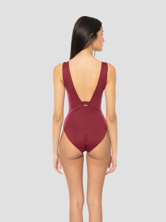 26SS 세인트바쓰 원피스 수영복 CAI00100016L Burgundy - MC2 SAINT BARTH