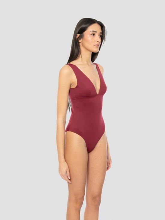 26SS 세인트바쓰 원피스 수영복 CAI00100016L Burgundy - MC2 SAINT BARTH