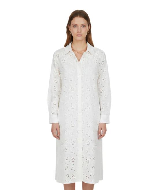26SS 세인트바쓰 미디 원피스 ADN000108864L White - MC2 SAINT BARTH