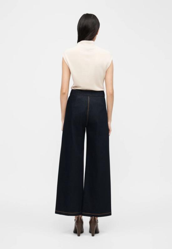 26SS 막스마라 스트레이트 팬츠 2616781017600003 Blue - MAX MARA