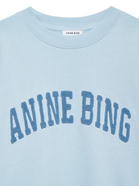 26SS 애니빙 긴팔 티셔츠 A0812063BEL41PALE BLUE Blue - ANINE BING