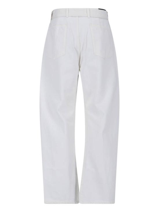 26SS 르메르 트위스트 벨티드 팬츠 PA326 LD1070WH086 White - LEMAIRE