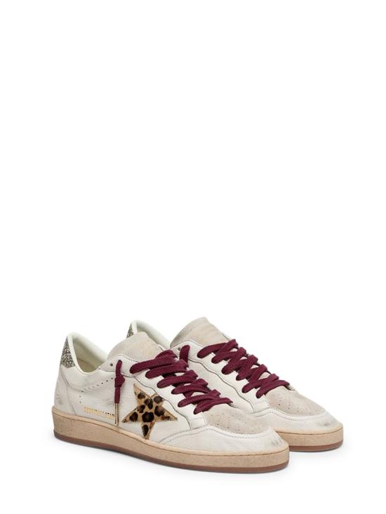 26SS 골든구스 포니 레오파드 스타 볼스타 스니커즈 GWF00117F00806812382 White - GOLDEN GOOSE