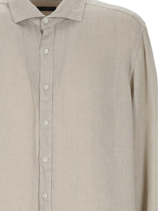 26SS 페이 긴팔 셔츠 NCMA152259T HTK Neutrals - FAY