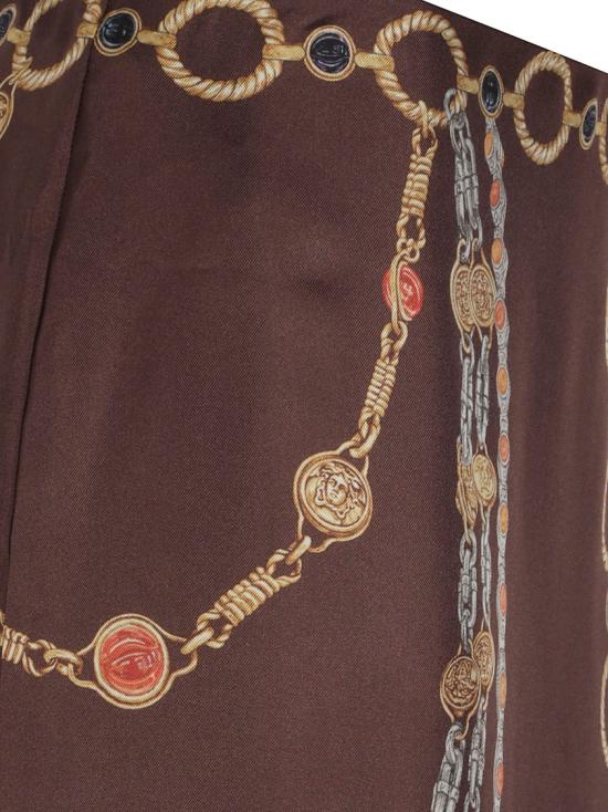26SS 베르사체 미디 스커트 10246901A179525N940 Brown - VERSACE