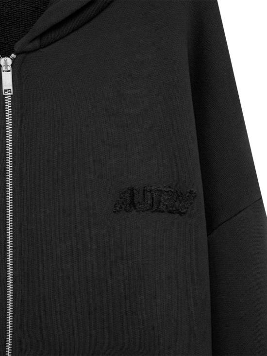 26SS 오트리 후드 티셔츠 HIPX032K Black - AUTRY