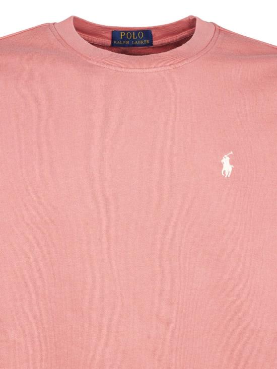 26SS 폴로 랄프로렌 포니 로고 레귤러 핏 스웨트셔츠 710916689503 Pink - POLO RALPH LAUREN