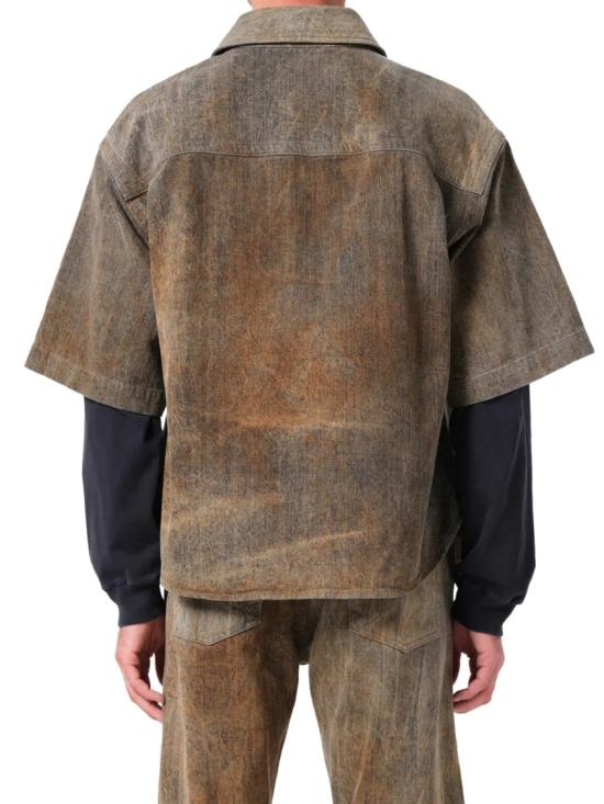 26SS 에이골디 반팔 셔츠 A40661917BRAK Grey - AGOLDE