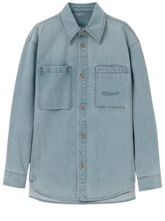 26SS 우영미 데님 셔츠 W261SH26882L Blue