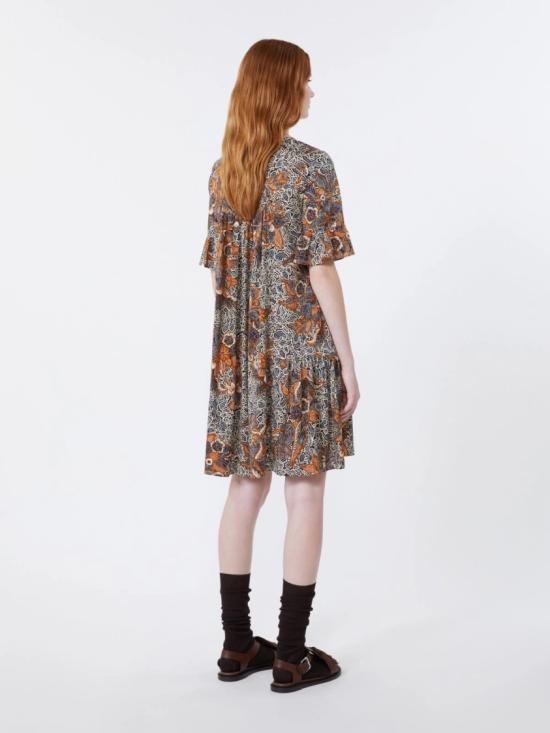 26SS 막스마라 미디 원피스 2615621072600009 Multicolor - MAX MARA
