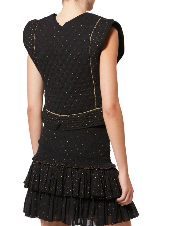 26SS 이자벨마랑에뚜왈 민소매 티셔츠 26PGI0078FA D1J03E01BK Black - ISABEL MARANT ETOILE