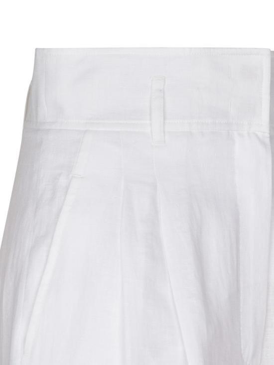 26SS 막스마라 스트레이트 팬츠 2616131092600MSTMATERIA002 White - MAX MARA
