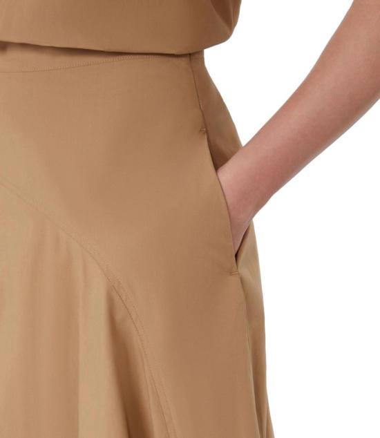 26SS 막스마라 롱 스커트 2615101042600010 Brown - MAX MARA
