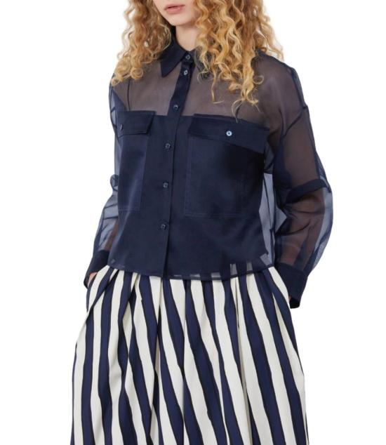 26SS 막스마라 블라우스 2615261012600004 Blue - MAX MARA