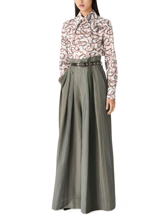 26SS 비비안웨스트우드 팔라초 팬츠 1F01001FW01EOO207 Grey - VIVIENNE WESTWOOD