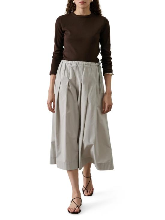 26SS 쉐르 롱 스커트 JUP1609AMALIAGRI0225S White - SOEUR