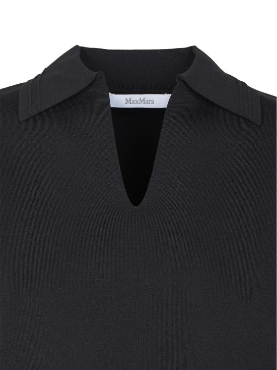 26SS 막스마라 반팔 티셔츠 2611361039600MXPDOLCE004 Black - MAX MARA