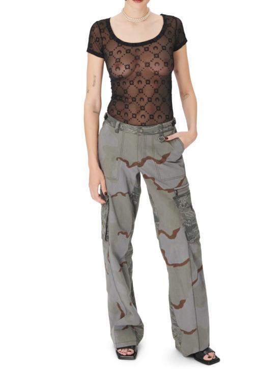 26SS 마린세르 반팔 티셔츠 WTO389ACJER0005BK99 Black - MARINE SERRE