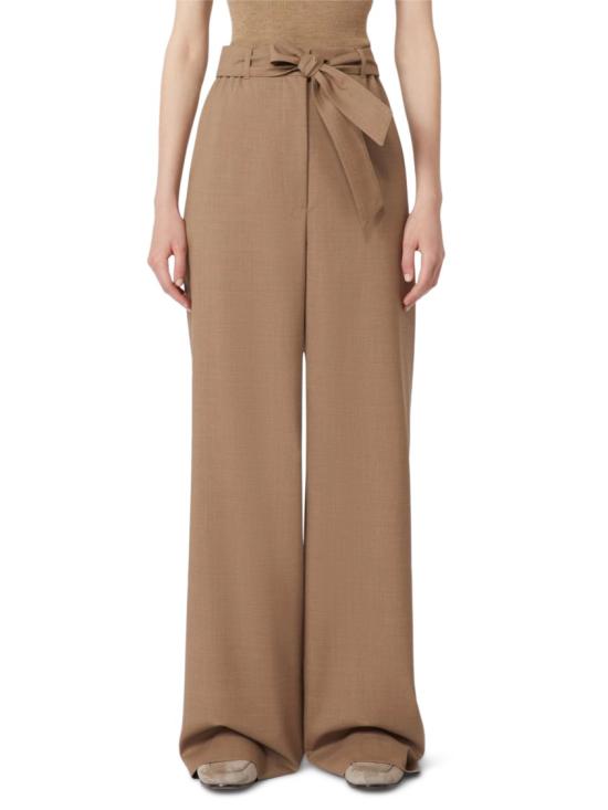 26SS 막스마라 스트레이트 팬츠 2611131141600MXMSALPA001 Brown - MAX MARA