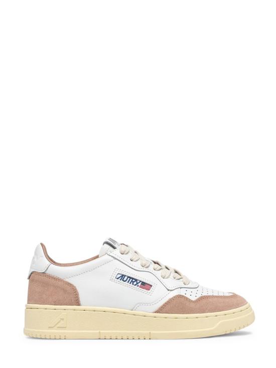 26SS 오트리 메달리스트 로우 레더 스니커즈 AULWFT04 Neutrals
