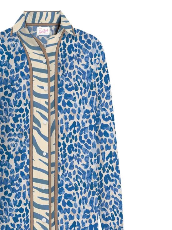 26SS 세인트바쓰 미디 원피스 ADN000109511L Blue - MC2 SAINT BARTH