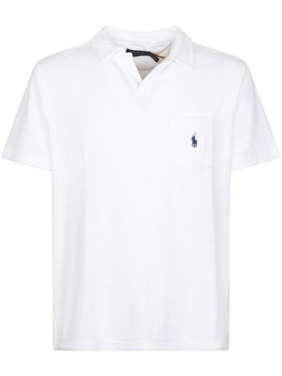 26SS 폴로 랄프로렌 폴로 티셔츠 710A12491002 White