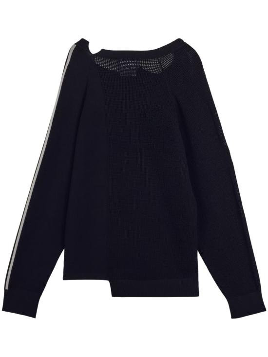 26SS 와이쓰리 스웨터 KR2395BLACK WHITE Black - Y-3