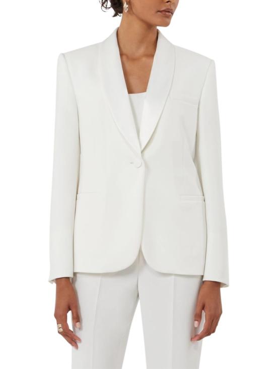 26SS 막스마라 수트 자켓 2611041034600MXESCATOLA012 White - MAX MARA