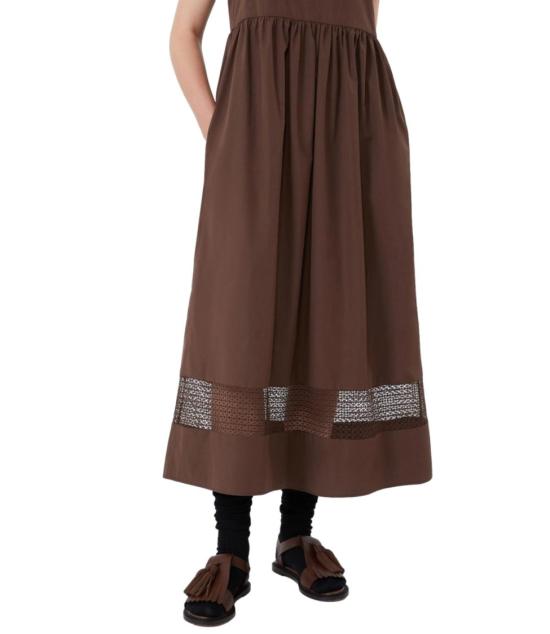 26SS 막스마라 롱 원피스 2615221082600036 Brown - MAX MARA