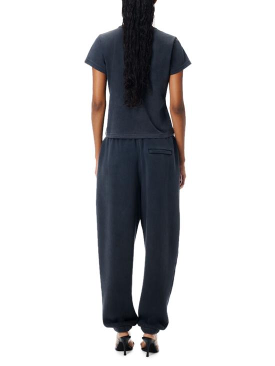 26SS 알렉산더 왕 반팔 티셔츠 4CC1261221011 Black - ALEXANDER WANG