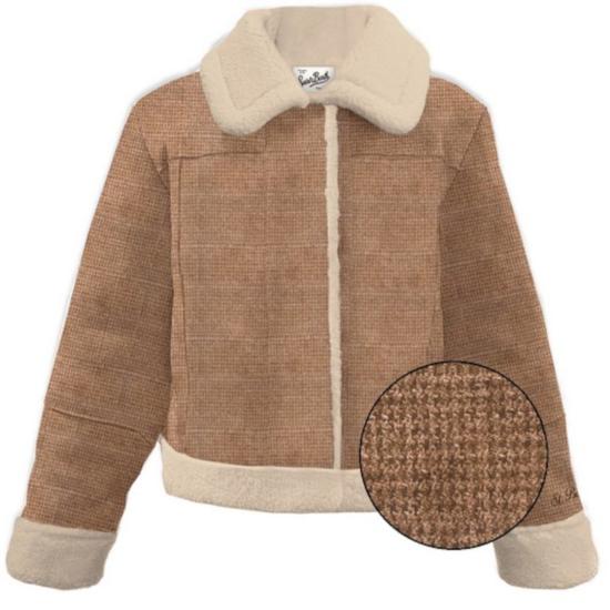 25FW 세인트바쓰 자켓 LORAYNESHEARLING00230I Brown