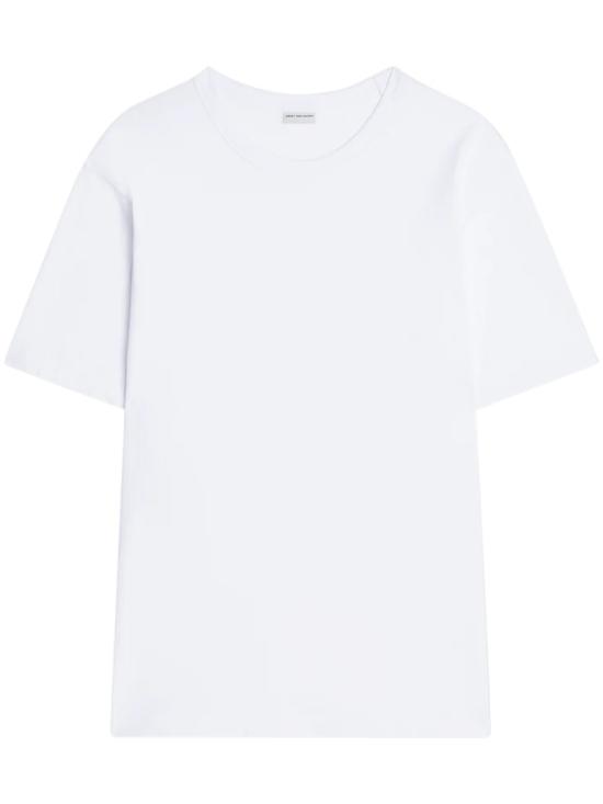 26SS 드리스 반 노튼 반팔 티셔츠 26102111136031 White