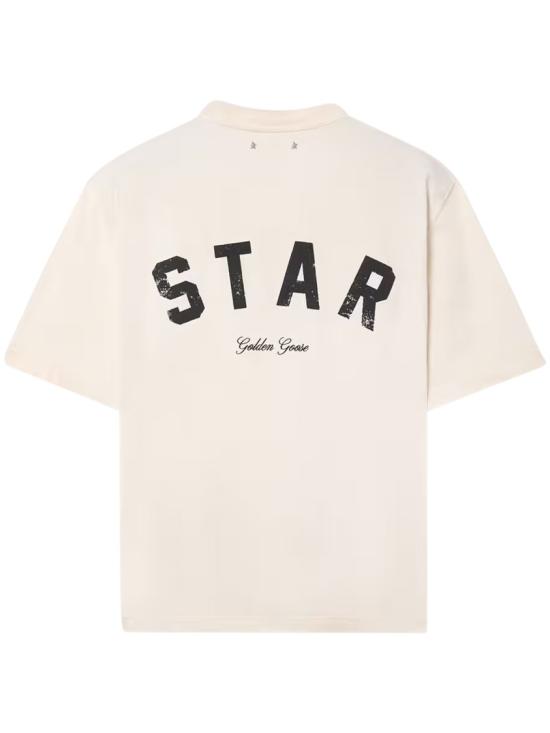26SS 골든구스 반팔 티셔츠 GUP01873P00241811616 Neutrals - GOLDEN GOOSE