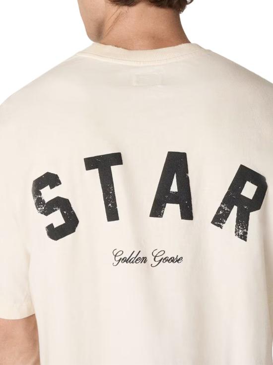 26SS 골든구스 반팔 티셔츠 GUP01873P00241811616 Neutrals - GOLDEN GOOSE