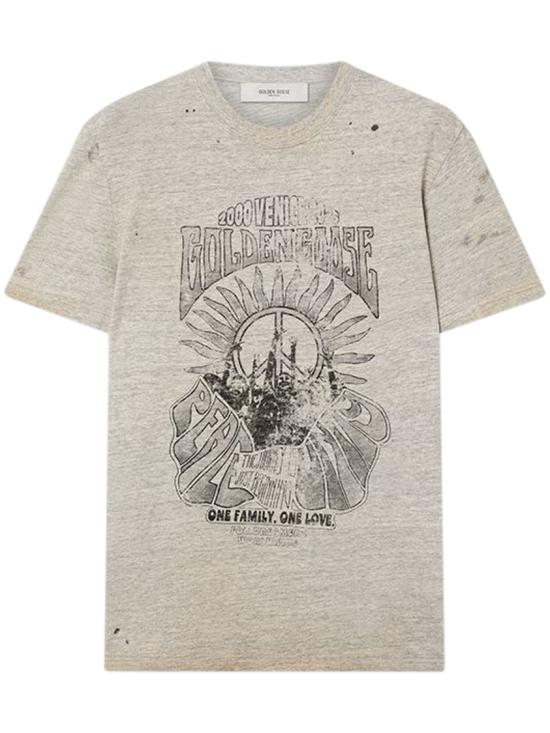 26SS 골든구스 반팔 티셔츠 GMP01220P00252460255 Grey