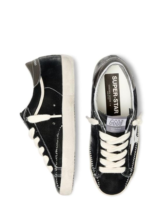 26SS 골든구스 벨벳 어퍼 라미네이티드 스타 슈퍼스타 스니커즈 GWF01002F00814381501 Black - GOLDEN GOOSE