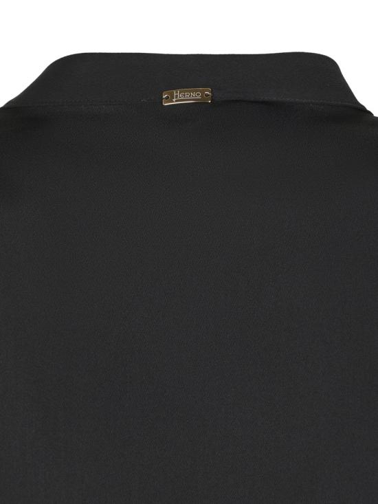 26SS 에르노 벨티드 셔츠 드레스 벨티드 셔츠 드레스 AB000081D12875S9300 Black - HERNO
