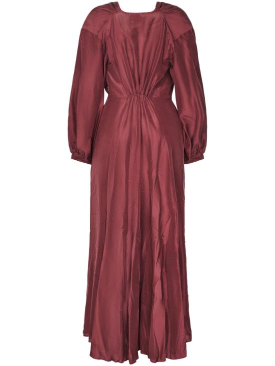 26SS 포르테포르테 롱 원피스 148632504 Burgundy - FORTE FORTE